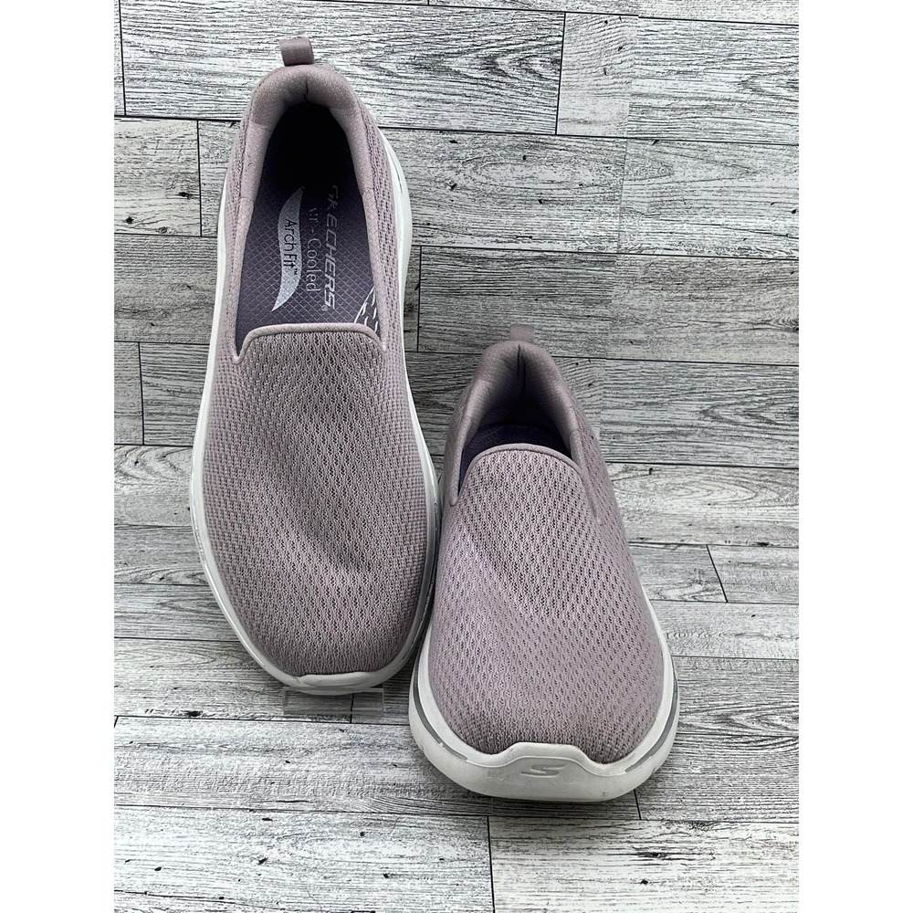 Skechers Go Walk Arch Fit Shoes Womens Size 7.5 Slip On Comfort Mesh 125313